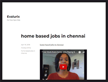 Tablet Screenshot of evalurix.com